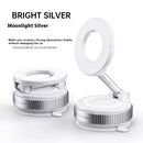 Foldable Electric Vacuum Magnetic Car Mount Strong Suction Stand for iPhone 12/13/14/15/16 Cell Phone Holder for Live Streaming