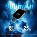 1.96'' AMOLED HD Screen R60 Bluetooth Call Smartwatch for Men Women Blood Oxygen Health Monitoring Fitness Tracking Smart Watch