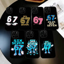 Six Seven 67 SS Phone Case Silicone Soft For IPhone 17 16 15 14 13 12 11 X XR Plus Pro Max Plus