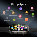1.96'' AMOLED HD Screen R60 Bluetooth Call Smartwatch for Men Women Blood Oxygen Health Monitoring Fitness Tracking Smart Watch