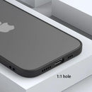 Luxury Armor Bumper Shockproof Case For iPhone 17 16 15 14 Plus 11 12 13 Mini Pro XR X Xs Max 17 Air Silicone Hard Bumper Cover