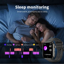 1.96'' AMOLED HD Screen R60 Bluetooth Call Smartwatch for Men Women Blood Oxygen Health Monitoring Fitness Tracking Smart Watch