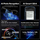 2026 New 4K HD AI Smart Glasses Men 800W Pixel Camera Take a Picture 32GB WIFI Transmission Voice Assistant Smart Glasses Women