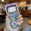 Personalized Love Color Eyes Phone Case For iPhone 17 Pro Max 16 15 14 Plus 13 12 11 17Air Evil Eye Laser IMD Cover Matte Shell
