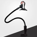 Universal Cell Phone Holder 360° Flexible Lazy Holder Adjustable Long Arm Gooseneck Clip Desktop Mount Bracket Smart Phone Stand