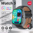 2026 New GPS Track Smart Watch 2.01 Inch Ultra HD AMOLED Screen Movement Run Track Heart Rate Monitor Bluetooth Call Smartwatch