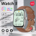 2026 New GPS Track Smart Watch 2.01 Inch Ultra HD AMOLED Screen Movement Run Track Heart Rate Monitor Bluetooth Call Smartwatch