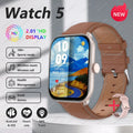 2026 New GPS Track Smart Watch 2.01 Inch Ultra HD AMOLED Screen Movement Run Track Heart Rate Monitor Bluetooth Call Smartwatch
