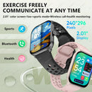 2026 New GPS Track Smart Watch 2.01 Inch Ultra HD AMOLED Screen Movement Run Track Heart Rate Monitor Bluetooth Call Smartwatch