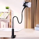 Universal Cell Phone Holder 360° Flexible Lazy Holder Adjustable Long Arm Gooseneck Clip Desktop Mount Bracket Smart Phone Stand