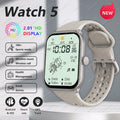 2026 New GPS Track Smart Watch 2.01 Inch Ultra HD AMOLED Screen Movement Run Track Heart Rate Monitor Bluetooth Call Smartwatch