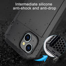Heavy-duty protective armor metal aluminum shell iPhone 17 16 15 14 13 Mini 12 Pro 11 XS Max XR 16e shockproof protective case