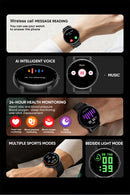 LIGE Relógio Inteligente Esporte Ao Ar Livre Fitness Bluetooth Chamada Assistente de voz À Prova Dwaterproof água liquidação Smartwatch masculino para Android IOS