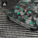 100% Real Forged Glossy Green Carbon Fiber Case for iPhone 17Pro Max Super Light Protective 17 Pro 17 Promax Luxury Phone Cover