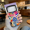 Personalized Love Color Eyes Phone Case For iPhone 17 Pro Max 16 15 14 Plus 13 12 11 17Air Evil Eye Laser IMD Cover Matte Shell