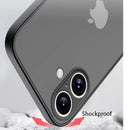 Luxury Armor Bumper Shockproof Case For iPhone 17 16 15 14 Plus 11 12 13 Mini Pro XR X Xs Max 17 Air Silicone Hard Bumper Cover
