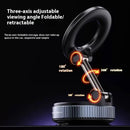 Foldable Electric Vacuum Magnetic Car Mount Strong Suction Stand for iPhone 12/13/14/15/16 Cell Phone Holder for Live Streaming