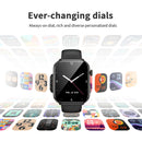 1.96'' AMOLED HD Screen R60 Bluetooth Call Smartwatch for Men Women Blood Oxygen Health Monitoring Fitness Tracking Smart Watch