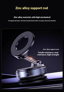 Foldable Electric Vacuum Magnetic Car Mount Strong Suction Stand for iPhone 12/13/14/15/16 Cell Phone Holder for Live Streaming