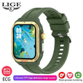 LIGE Relógio Inteligente Esporte Ao Ar Livre Fitness Bluetooth Chamada Assistente de voz À Prova Dwaterproof água liquidação Smartwatch masculino para Android IOS