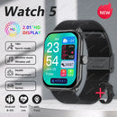 2026 New GPS Track Smart Watch 2.01 Inch Ultra HD AMOLED Screen Movement Run Track Heart Rate Monitor Bluetooth Call Smartwatch