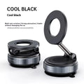 Foldable Electric Vacuum Magnetic Car Mount Strong Suction Stand for iPhone 12/13/14/15/16 Cell Phone Holder for Live Streaming